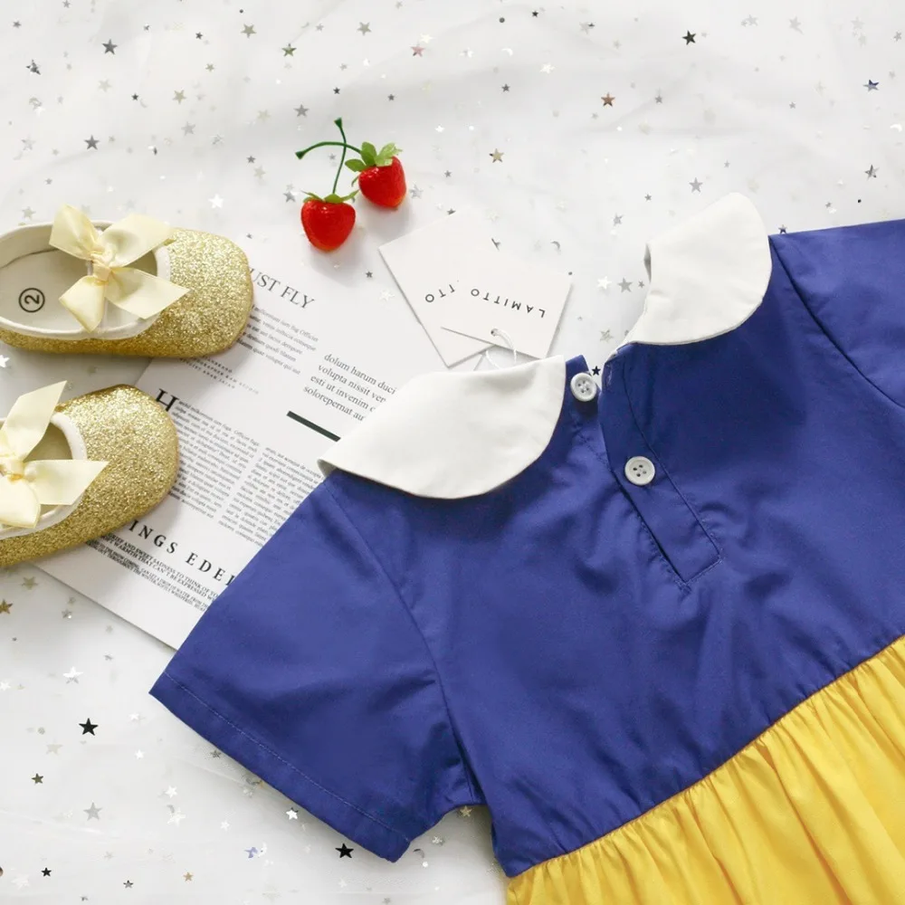 Детское Летнее мини-платье без рукавов с цветочным принтом | Детская одежда и