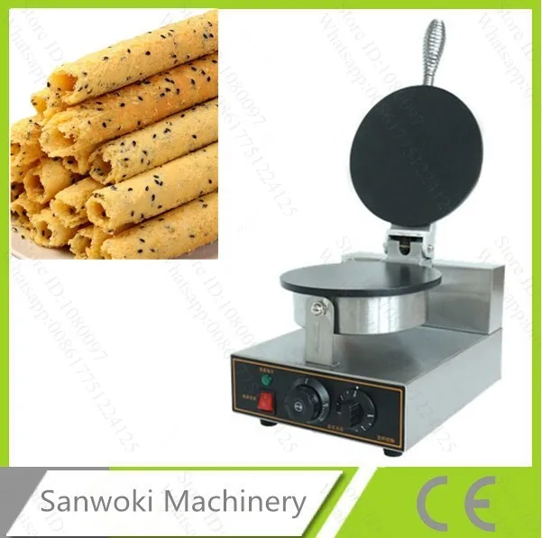 Электрический 220V/110V с мягким задником на гибкой вафельница Машина закругления