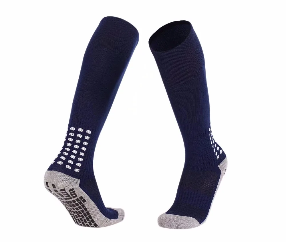 Для мужчин Футбол противоскользящие гетры футбольные носки Спортивные Чулки
