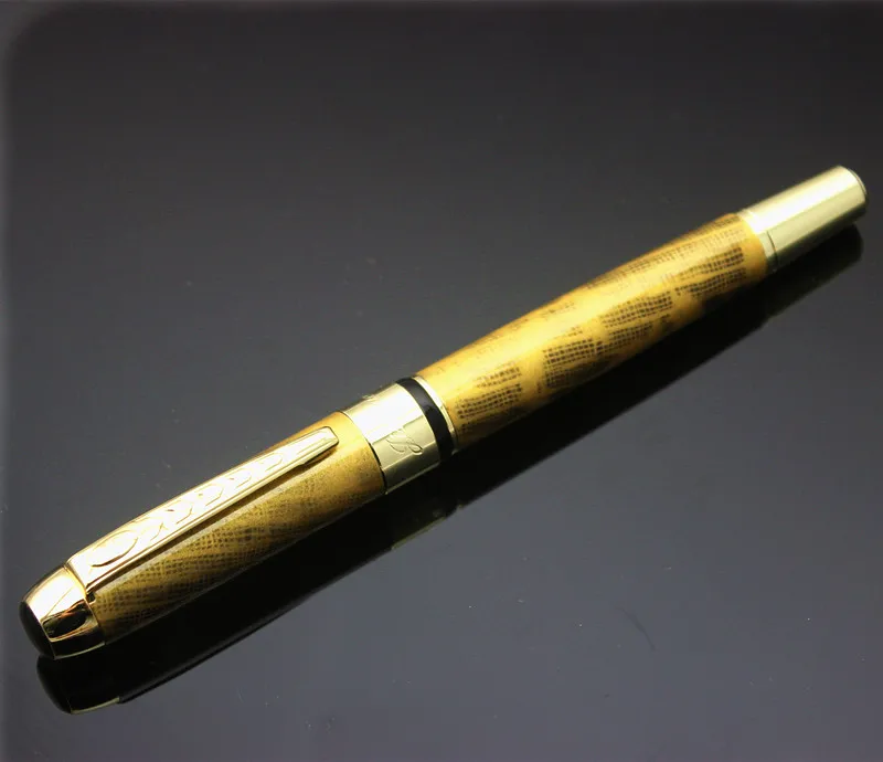 Jinhao 250 сталь Fude каллиграфия перьевая ручка 0,5 мм перо, чистое серебро цвет письма подарок ручка для рисования/офиса/дома - Цвет: 778