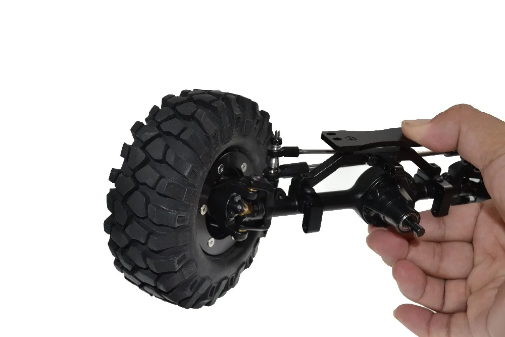 Полный сплав передней и задней оси для 1/10 Rc гусеничный D90 scx10 осевой Yota 2