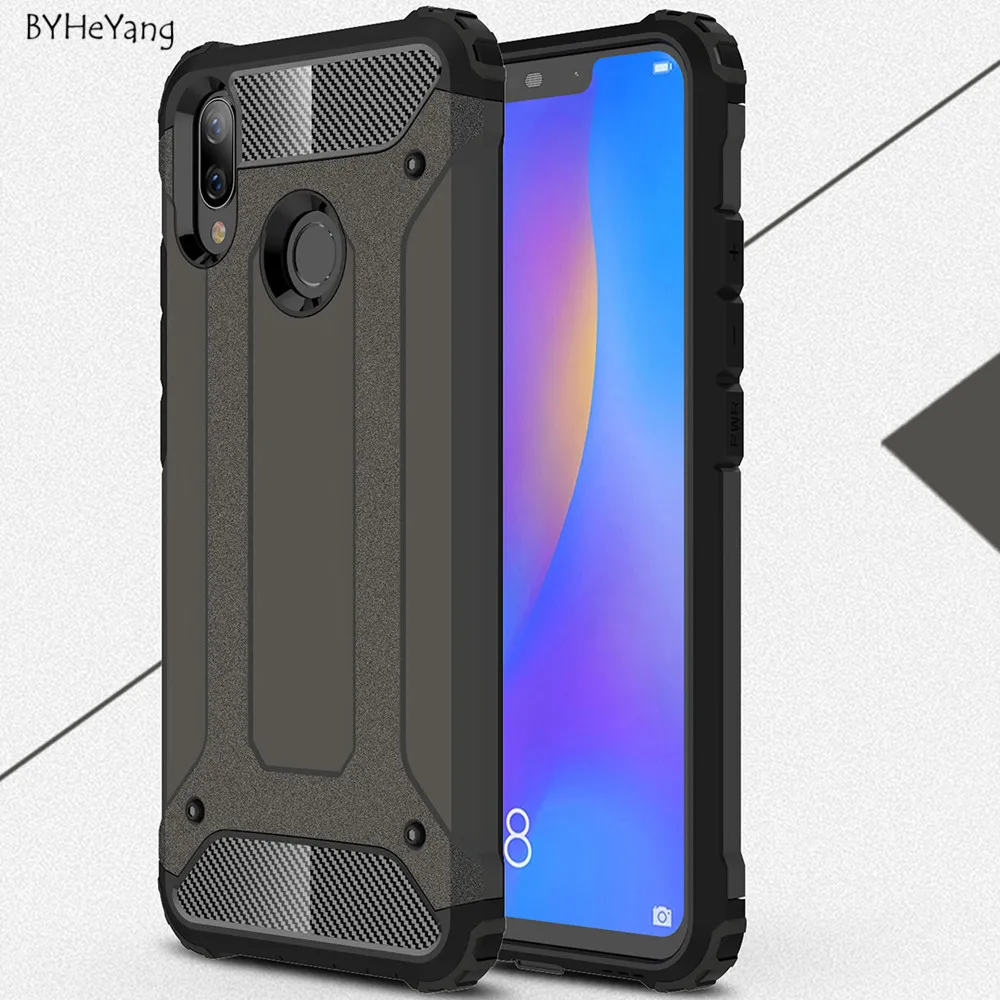 Чехол для Huawei P Smart Plus чехол 2021 силиконовые противоударные тонкие жесткие прочные