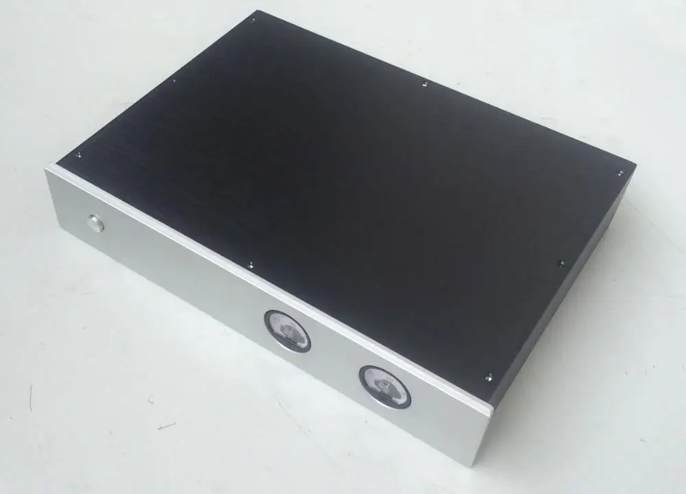 Полностью алюминиевый усилитель BZ4308 VU Meter шасси/предусилитель/Встроенный