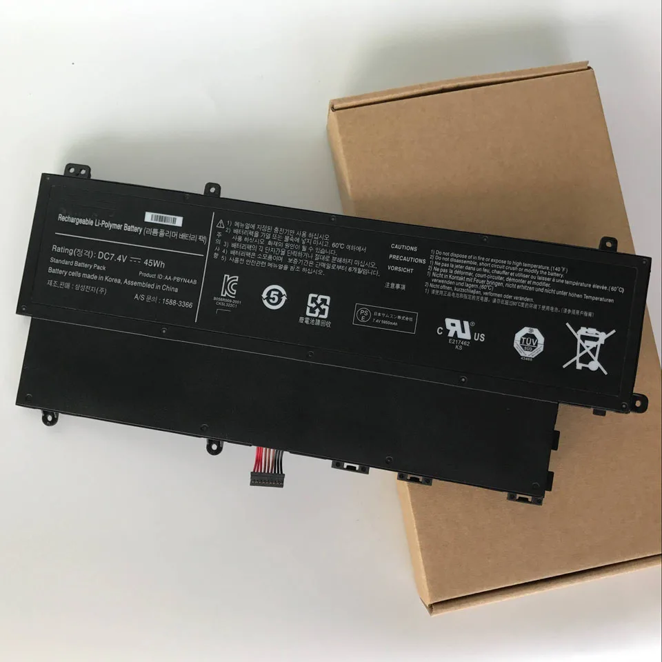 Натуральная AA-PBYN4AB батарея для Samsung ультрабук 530U3B 530U3B-A01 530U3C 530U3C-A02 535U3C NP530U3C 535U3X