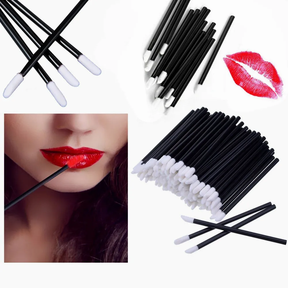 Кисти Одноразовые для макияжа губ 50/100 шт.|makeup applicators|lip brushlipstick brush |