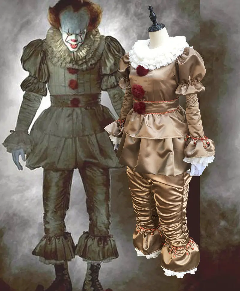 Новинка! Горячий фильм Stephen King's Pennywise костюмная Маска Косплей страшный мужской
