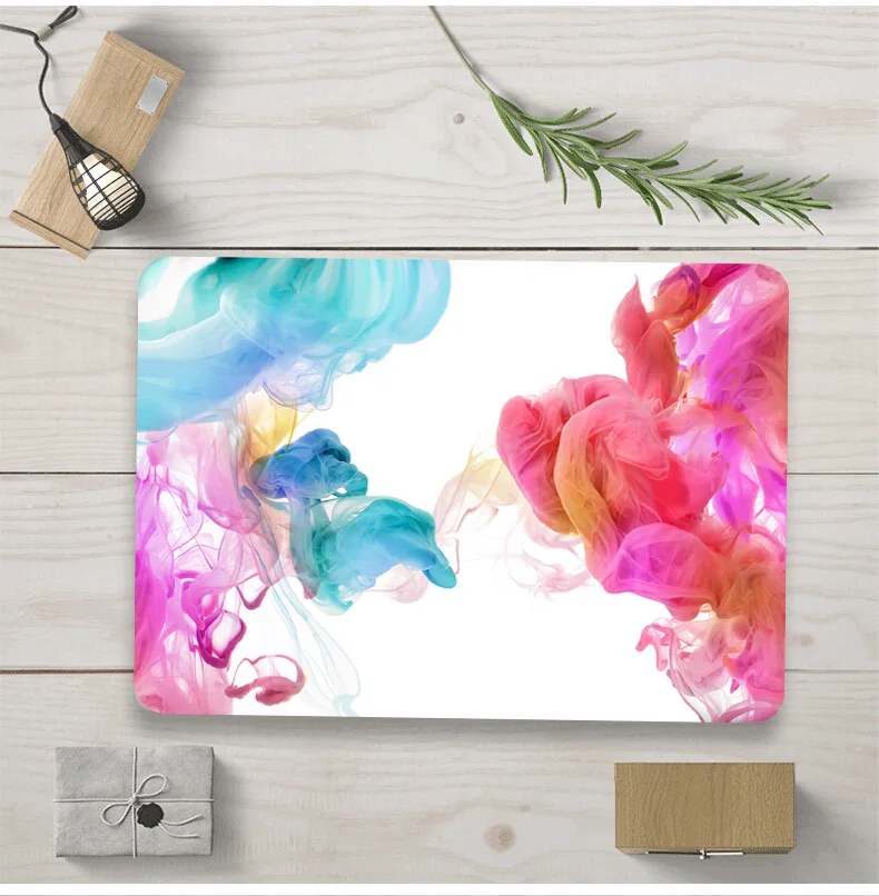 Новый чехол для планшета цветной ноутбука с масляной росписью Cvoer Apple Macbook 13 Air Retina