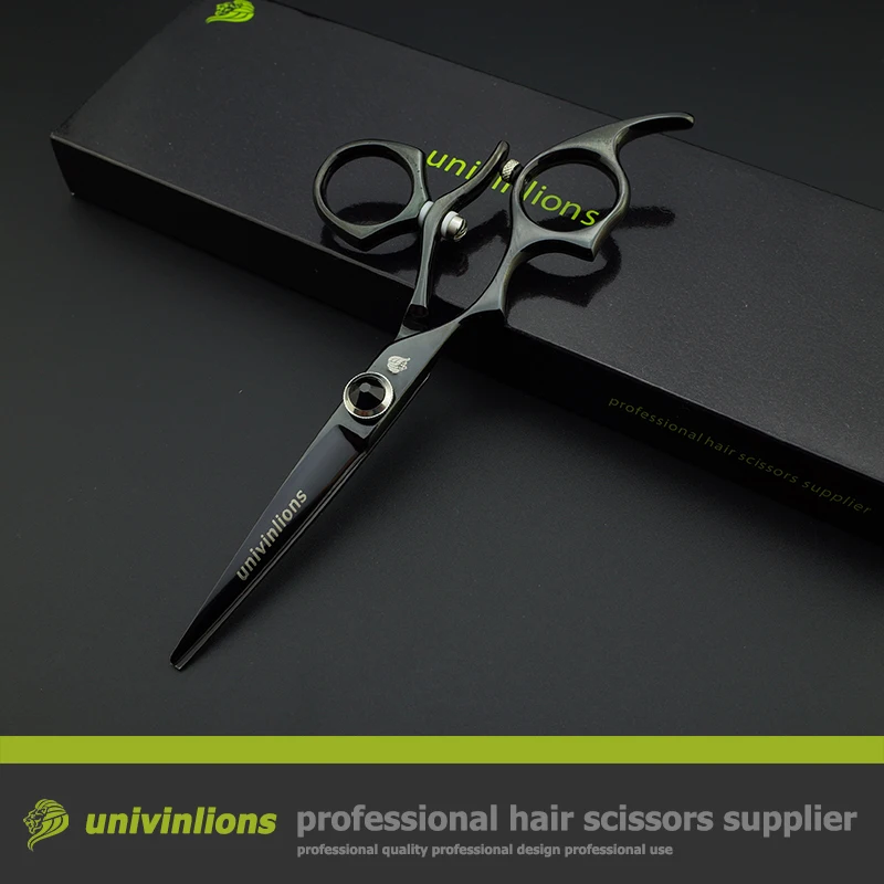 Ножницы Парикмахерские с левым шарниром и вращением на палец 5 дюйма|barber