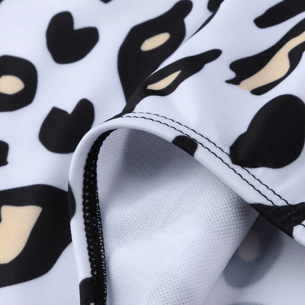 Купальник для беременных танкини женский леопардовый принт бикини купальник с