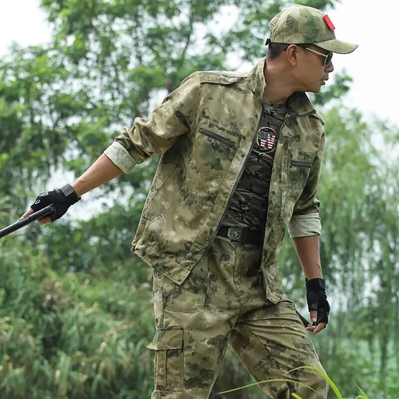 Uniforme Militar Multicam Камуфляжный костюм одежда для охоты Мужская тактическая спецназ