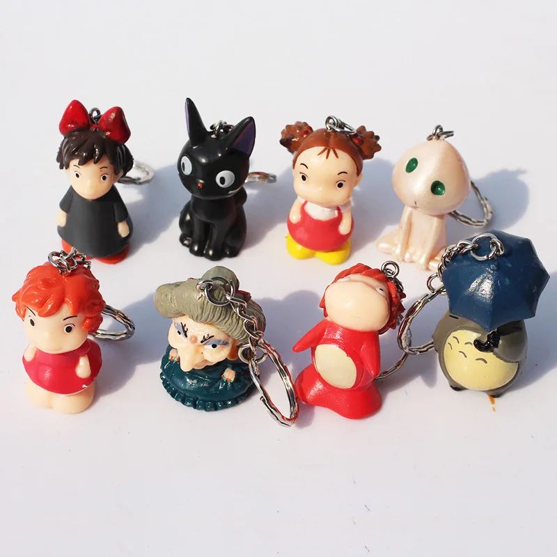 8 шт./компл. аниме Хаяо Миядзаки Мой сосед Тоторо кикикикис служба доставки поньё