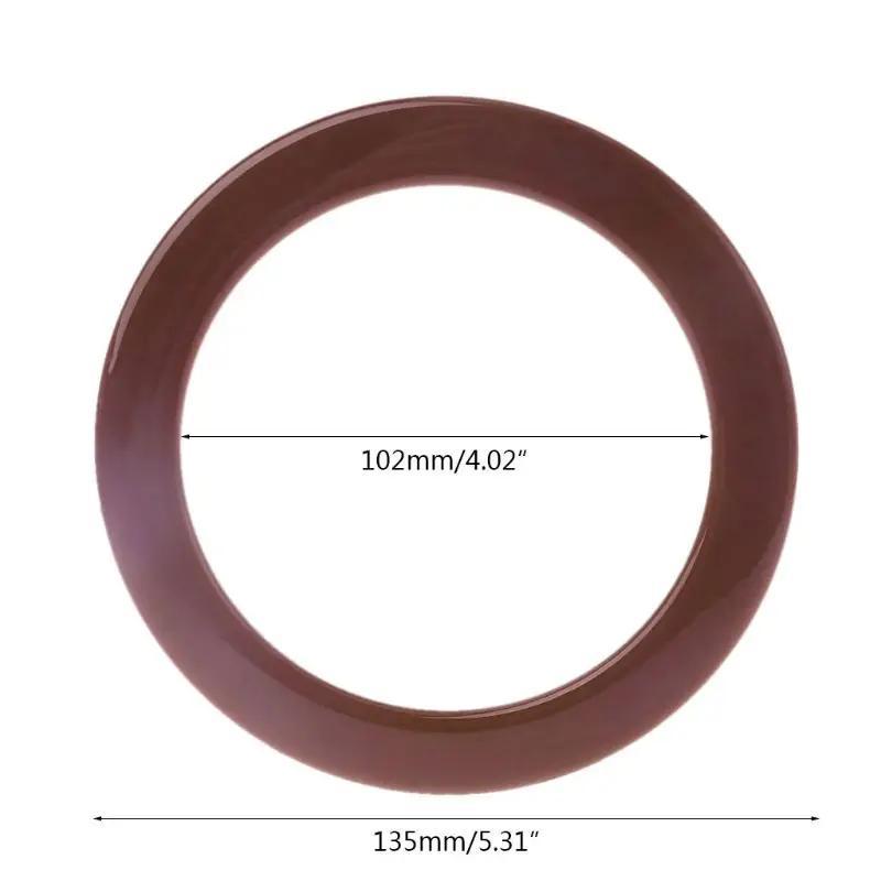 

NoEnName_Null High Quality Tote Bag Round Plastic Handle DIY Purse Handcraft Supplies Replacement Bag Making