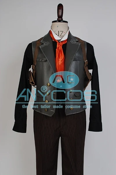 Bioshock 2 Booker DeWitt форма костюм фильм способный преодолевать Броды для взрослых Для