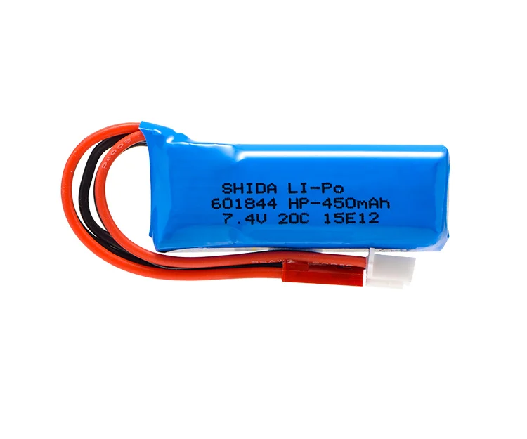 1 шт. 7 4 в 450 мАч 20C литий полимерный аккумулятор 2S для WLtoys K969 K989 K999 P929 P939