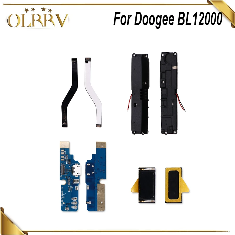 OLRRV Новый Для Doogee BL12000 наушники громкий динамик основной FPC кабель гибкий для Pro USB