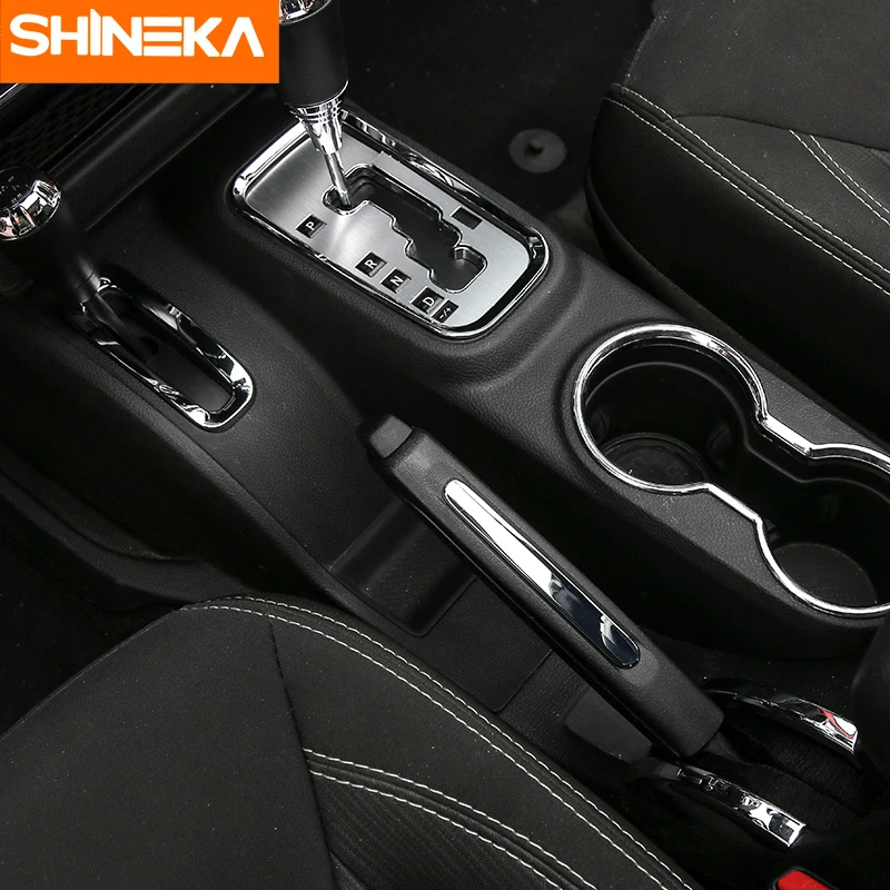SHINEKA ABS автомобильная коробка переключения передач Панель отделка крышка Рамка