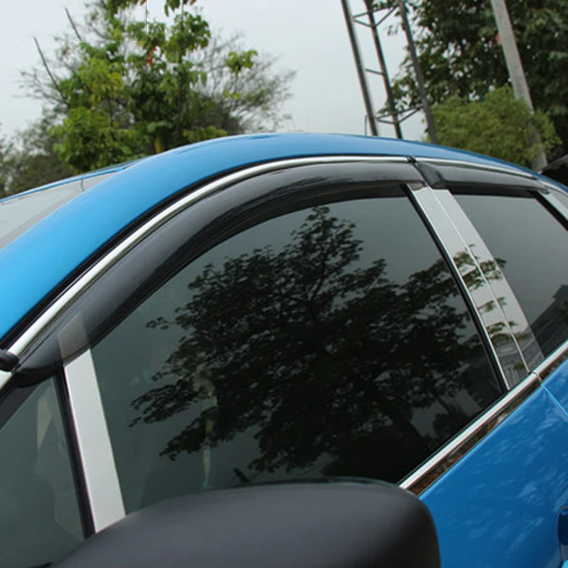 Для Renault Captur 2014 2015 2016 оконные козырьки навесы дождевые солнцезащитные дефлекторы