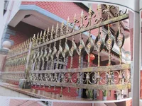 How Much Iron Fencing Material I Need How do you care for a wrought iron fence Wrought iron fencing Fence & Gate Project Ideas
