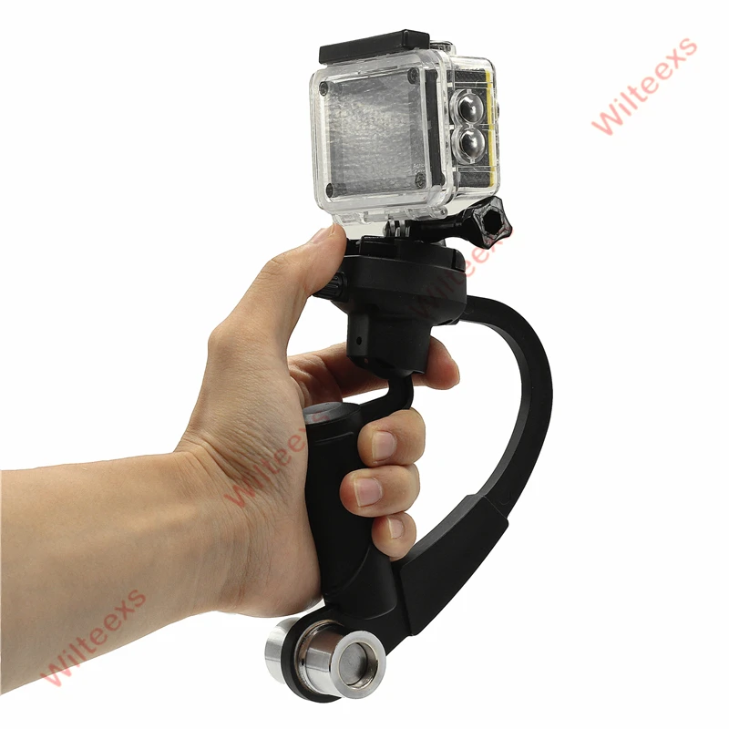 Черный Мини Ручной Стабилизатор устойчивый стедикам форма банта для камеры xiaomi yi