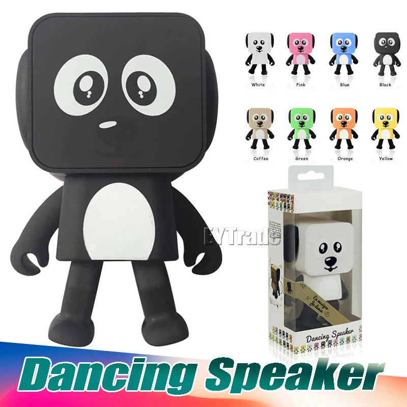 30 шт./лот 2018 Mini Super Cut Smart Dance Robot Dog Bluetooth динамик портативные колонки для детей в