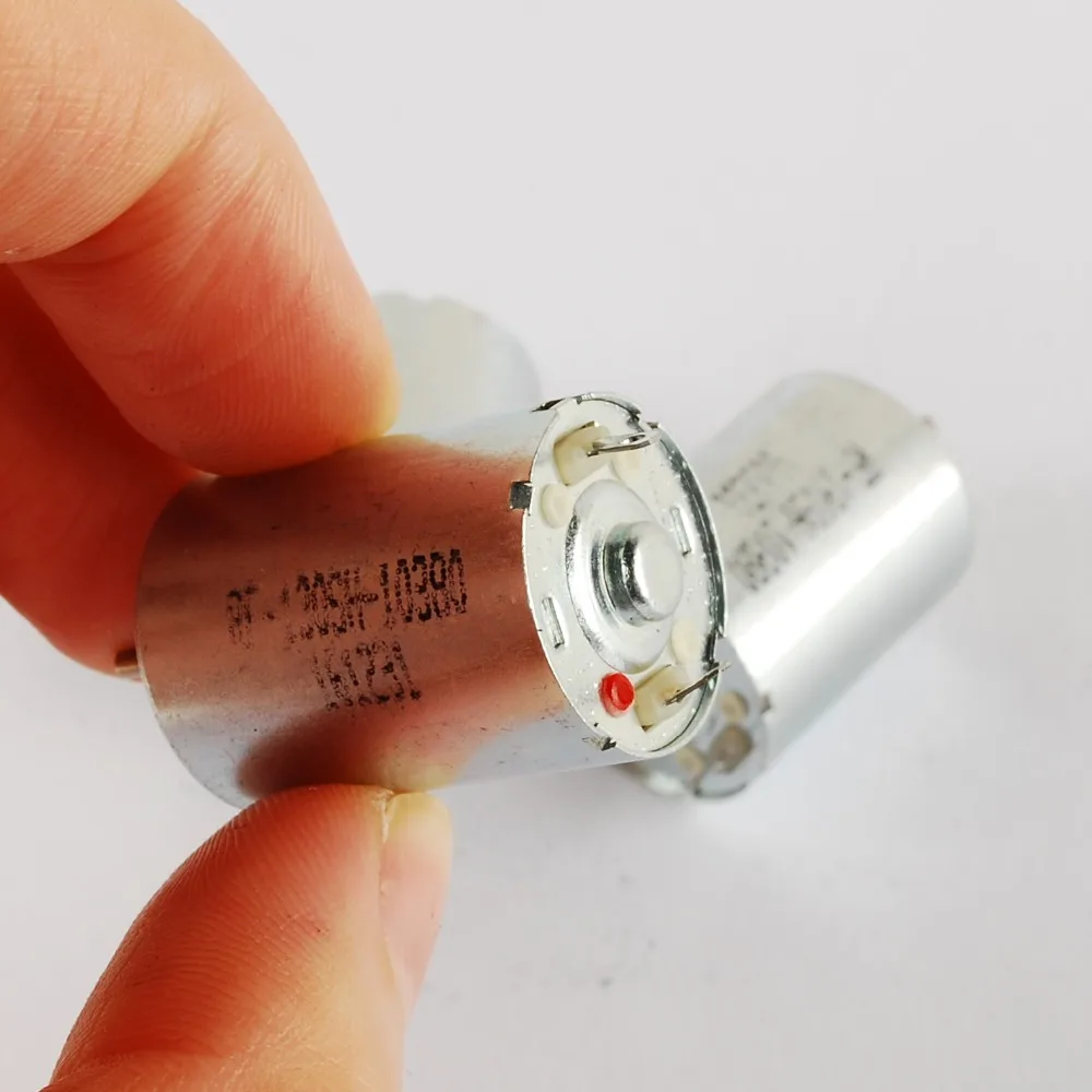 20 штук 3 V-9 V DC 130 двигатель с высоким крутящим моментом, металлическая щетка