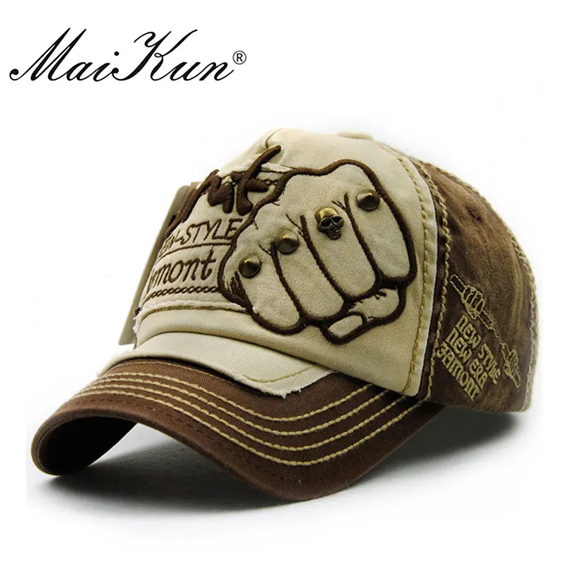 Maikun кепка модная бейсболка Кепки унисекс Snapback шапки кости кепки для мужчин для женщин в стиле хип-хоп наружная кепка и хлопковые кепки - Цвет: Coffee