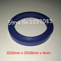 hydraulic ram cylinder oil seal wiper seal ring 20mm x 28mm x 4 5mm x 6mm