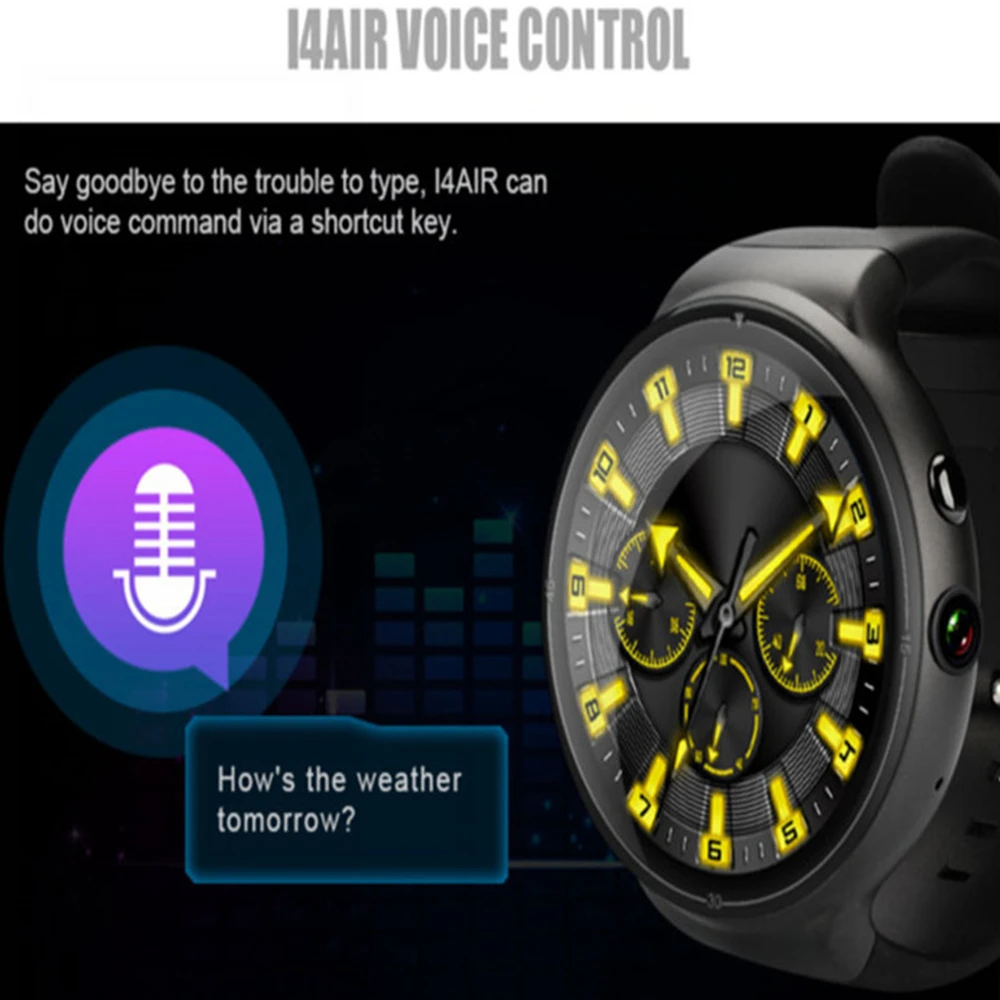 X5 AIR 2MP HD Bluetooth Smart часы ОС Android 5,1 Шагомер монитор сердечного ритма 2 г+ 16 г WI-FI gps Smartwatch для IOS huawei телефон