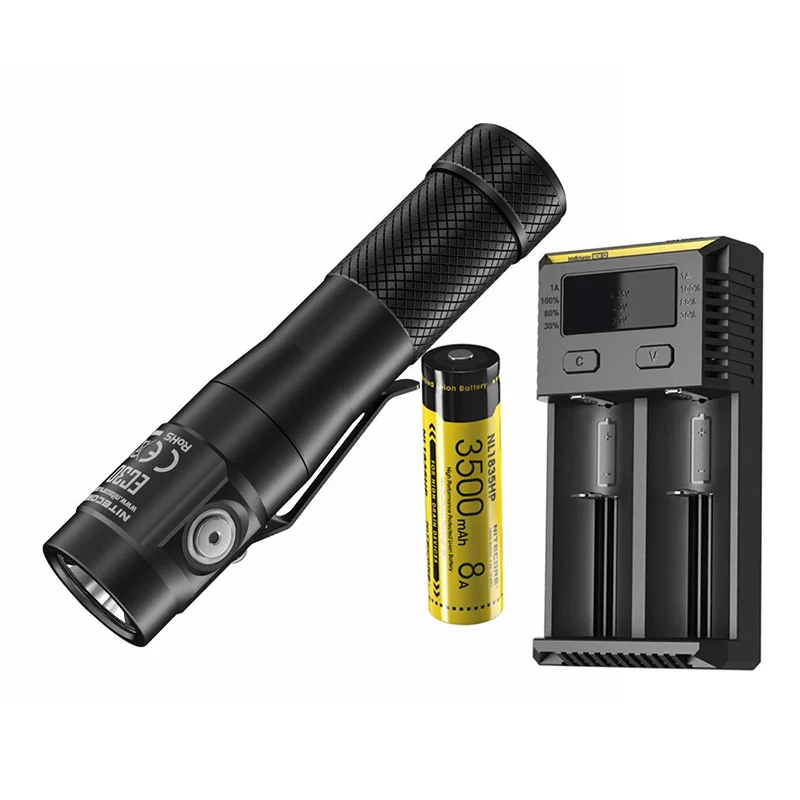 EC30 3500 8A I2 Nitecore EC30 проводник фонарик CREE XHP35 HD max 1800 люмен расстояние луча 220 м Магнитный задний фонарь с батареей - Испускаемый цвет: EC30 3500 8A I2