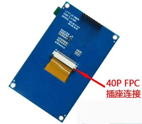 2 5-дюймовый TFT ЖК-модуль без сенсорной панели ILI9341 Привод IC 3 (RGB)* 240 интерфейс SPI