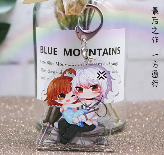 Мой сосед Тоторо акриловый брелок Хацунэ Мику himono onna ANOHANA Подвески брелок косплей Кагами Тайга Hyuga Junpei Llavero