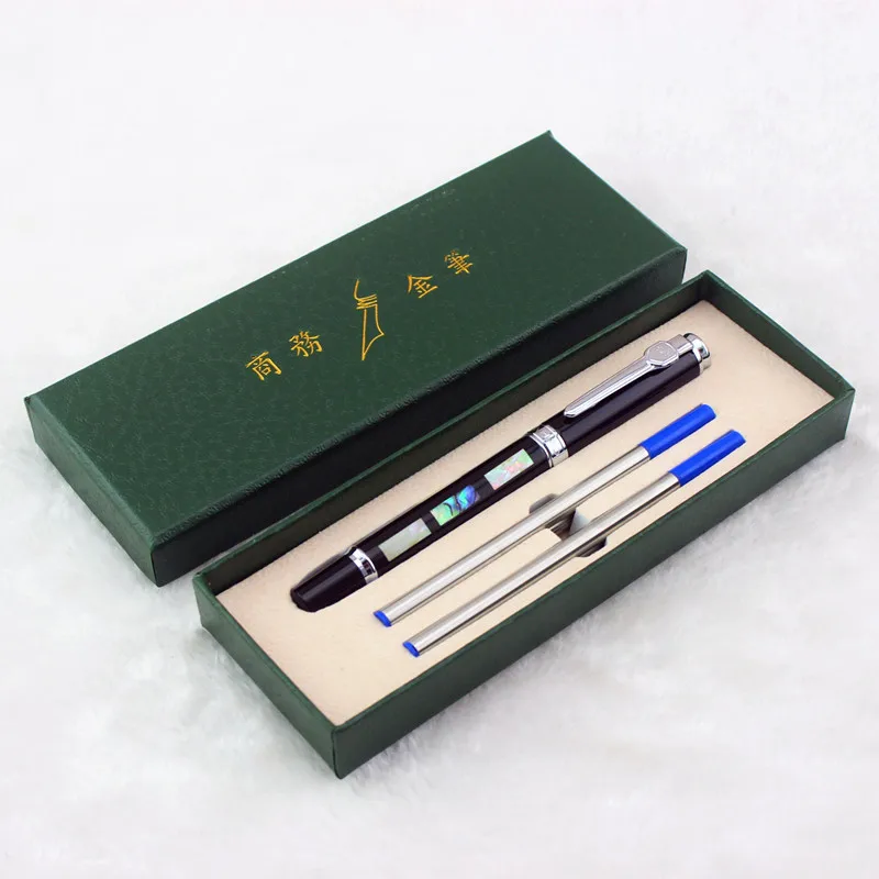 Шариковая ручка Jinhao 8802 глубоководная яркая перламутровая для подписи