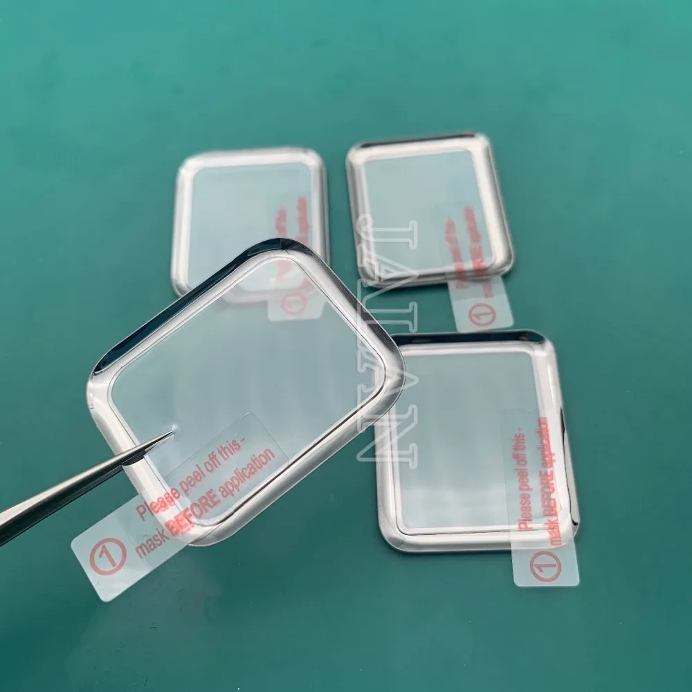 Полное закаленное стекло для Apple Watch series 4 40 мм 44 мм Защитная крышка для экрана Полный Чехол для часов 1 2 3 38 мм 42 мм