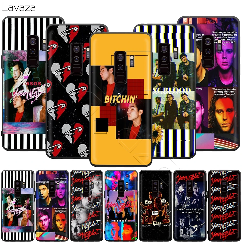 5 секунд лета Young кровь 5SOS чехол для Samsung Galaxy J6 A9 A8 A7 A70 A6 A5 A50 A40 A30 A3 A10 A51 A71 A81 A91