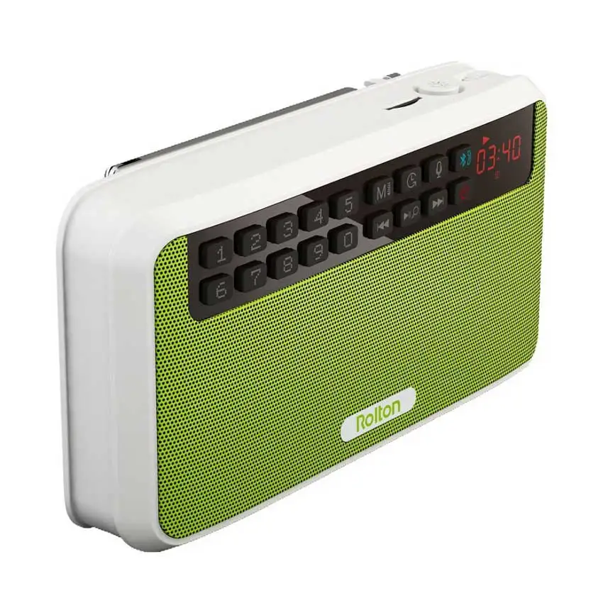 Мини Bluetooth динамик Rolton E500 с поддержкой звонков TF карта MP3 FM радио Светодиодный