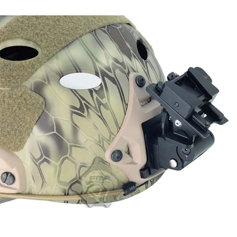 Тактический FMA Airsoft фрезерованный алюминий AKA2 NVG шлем для камеры с креплением для PVS/15/18 BK/DE