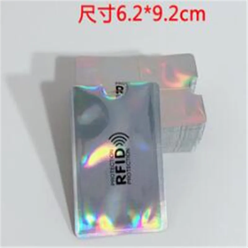 10 шт. Анти Rfid Блокировка ридер замок держатель для карт Id банковский чехол для карт Защита Алюминиевый металлический умный Противоугонный кредитный держатель для карт