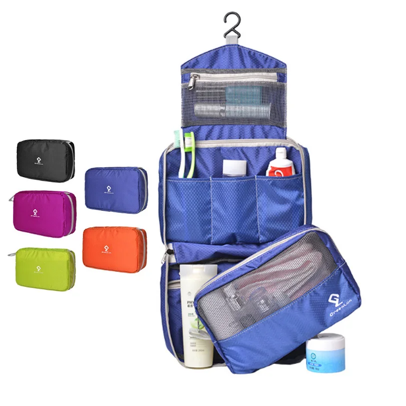 Дорожная сумка для туалетных принадлежностей женщин и мужчин 2 в 1 дизайнерская