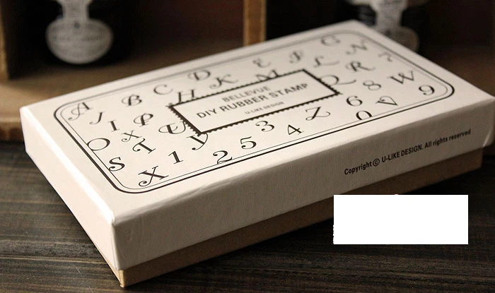 DIY Пластиковые алфавитные цифры штампы креативное Искусство подпись резиновые