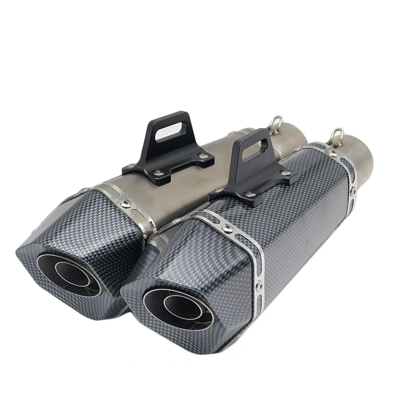 ZS гоночный модифицированный мотоцикл скутер глушитель выхлопная труба средняя с