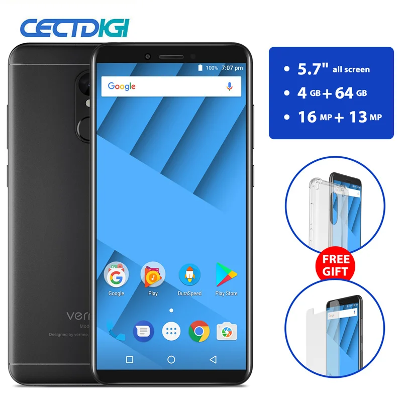 Vernee M6 смартфон на Android 5 7 восемь ядер экран 0 дюйма 4 Гб + 64 ГБ|lte smartphone|phone 4g4g lte smartphone |