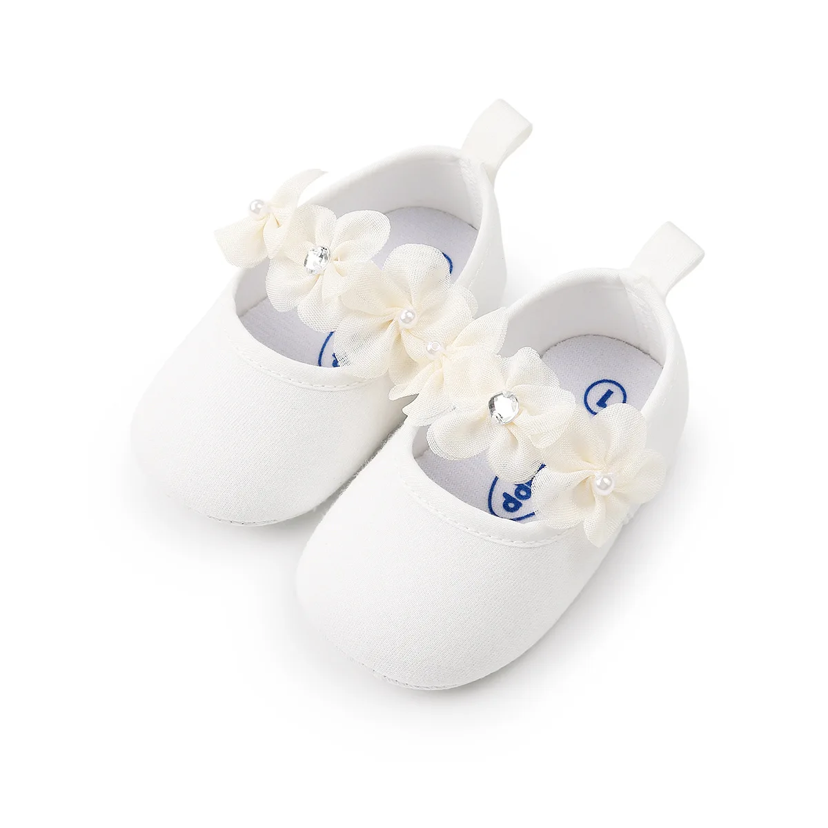 2018 г. Мягкая Нескользящая прогулочная обувь с цветочным узором для малышей