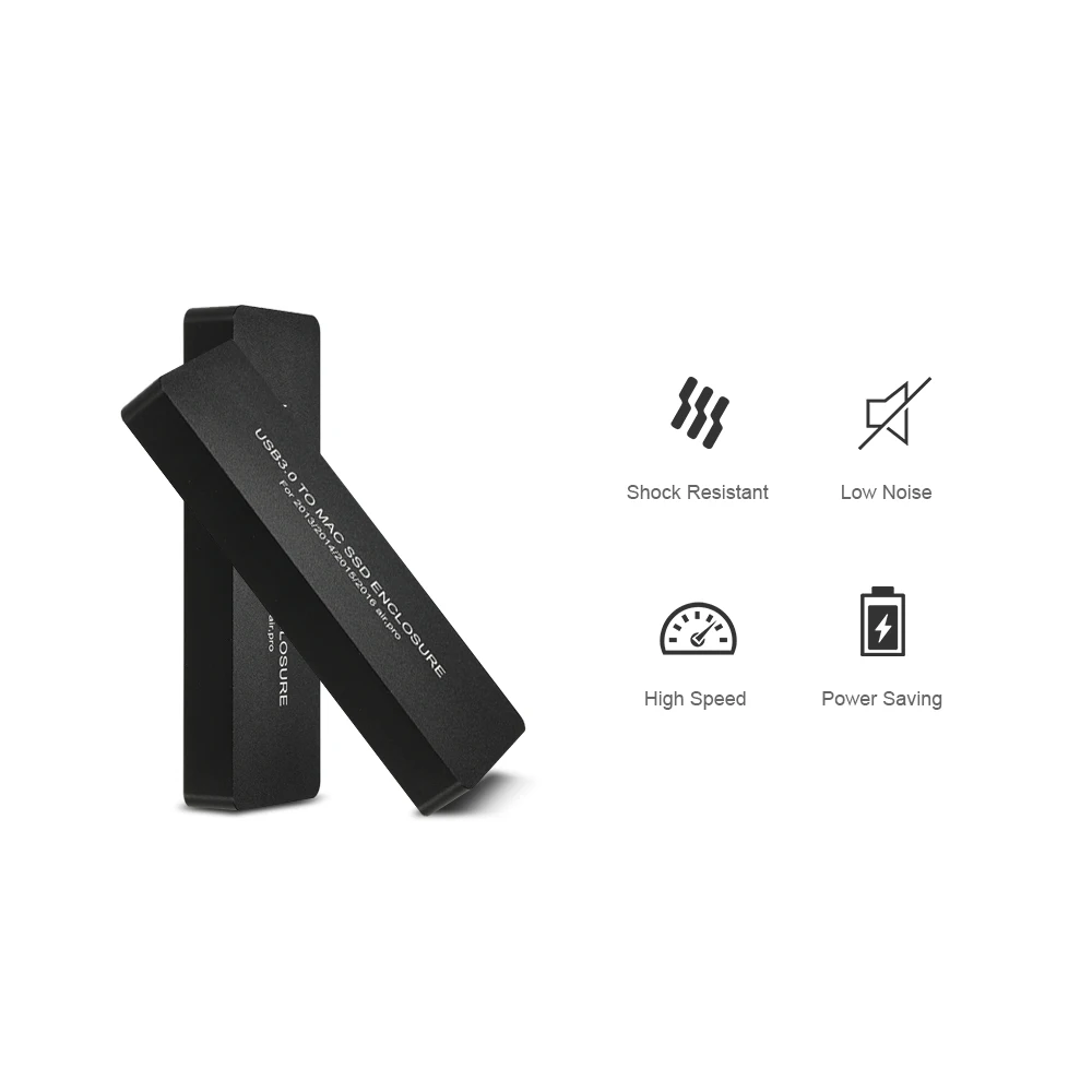 SSD Enclosure USB 3.0 to Hard Drive Reader Replacement for Macbook Air Pro Retina 2013 2014 2015 2016 | Компьютеры и офис