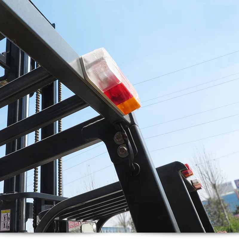 

1Pair Car Rear Tail Lights Red Yellow White Stop Turn Signal Light Reverse Lamp for 12V 24V Trucks Trailer Caravan RV