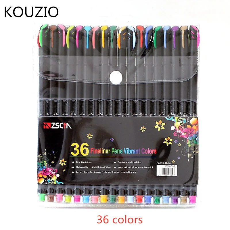 12 шт./компл. цветных гелевых ручек милые kırtasiye jel kalem papelaria lapices tinta акварель kawaii tinta пластиковые гирлянда канцелярских принадлежностей - Цвет: 36