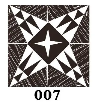 15 шт./компл. 8/10/12/15 см Пол Плитки Диагональ наклейки на стену стол украшения для шкафа искусство панно Ванная комната линия талии ПВХ Наклейки на стены - Цвет: DP007