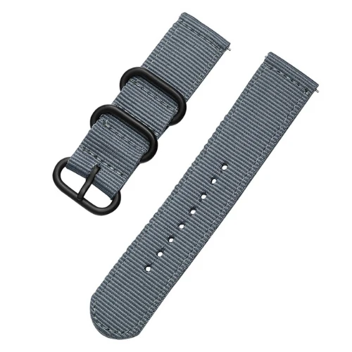 1 18 20 22 24 мм ремешок для samsung galaxy watch active 46 мм 42 мм S3 Frontier huawei watch gt 1/2 DW Nato ремешок нейлоновый ремень браслет - Цвет ремешка: 1