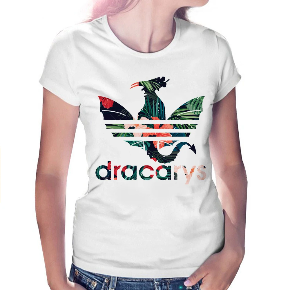 Футболка Dracarys трендовая женская футболка с принтом Игра престолов Мать Драконов