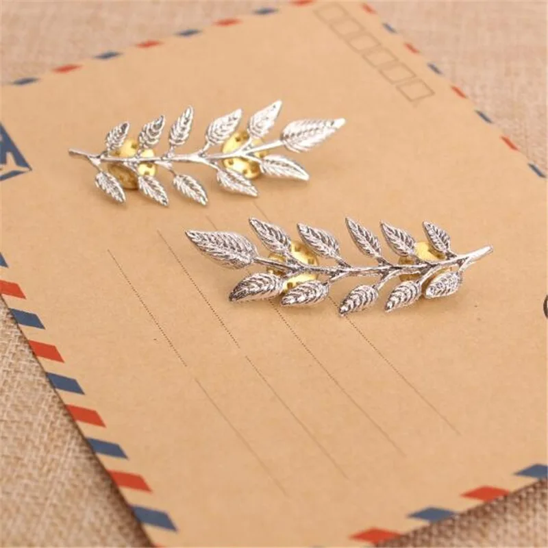 2019 Новое поступление Изысканная модная брошь в виде листьев ретро креативная