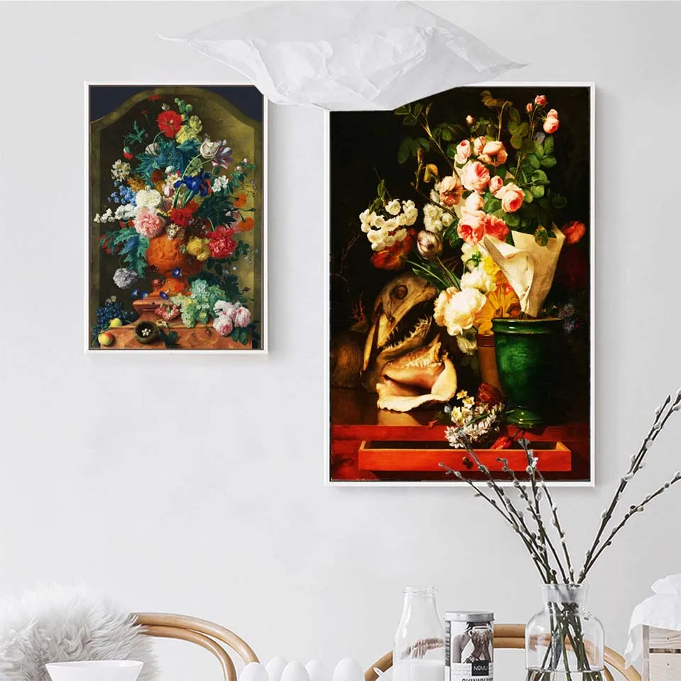 Декор для дома печать на холсте настенный плакат масляные необработанные